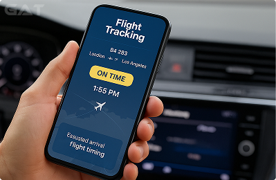 Flight Tracking Airport Taxi at DFW