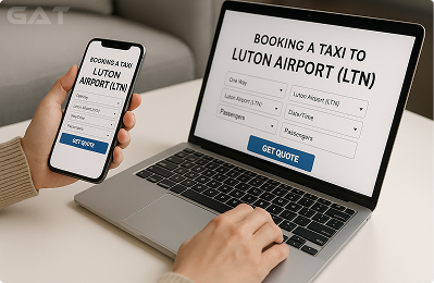 Booking your Luton taxi is fast and simple using our online system.