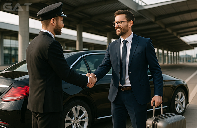 Driver Meet & Greet at London Airport (LON) arrivals