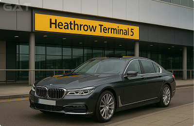 Private taxi transfer Heathrow to Bath