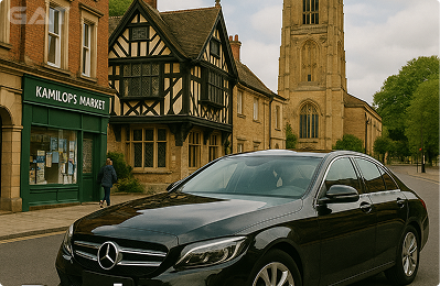 Airport taxi Heathrow to Derby stress-free ride Minicab Transfer