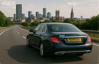 Heathrow to Manchester Private Car Hire