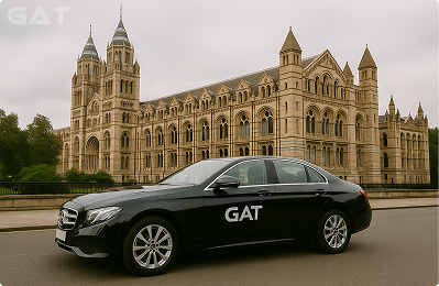 Taxi from Heathrow Airport to Natural History Museum