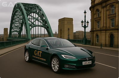 Taxi from Heathrow to Newcastle