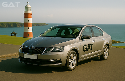 Heathrow to Plymouth private taxi with professional driver