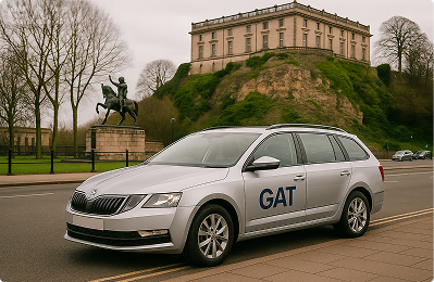 Private taxi transfer from Heathrow to Nottingham