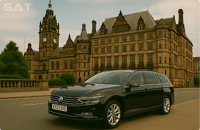 Fixed-price Heathrow to Sheffield taxi service