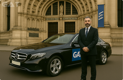 Taxi from Heathrow to Victoria and Albert Museum