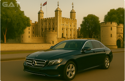 Heathrow to Tower of London Taxi Waiting Outside