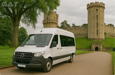 Taxi from Heathrow Airport to Warwick Castle