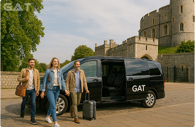 Heathrow to Windsor Castle Group Taxi Transfer