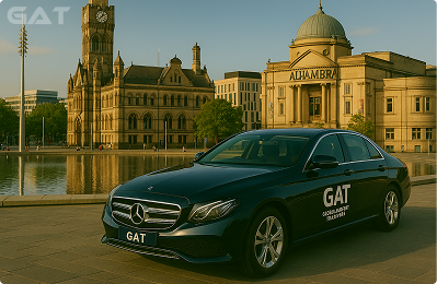 Taxi from Gatwick Airport to Bradford, West Yorkshire