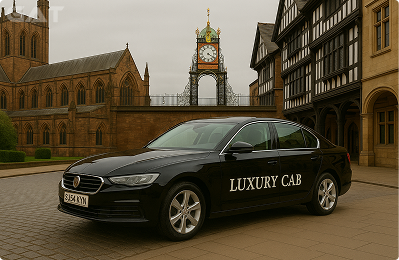 Taxi from Gatwick Airport to Chester city centre