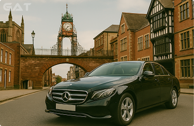 Luxury Chester Minicab Ideal for family trips, student moves, or corporate events