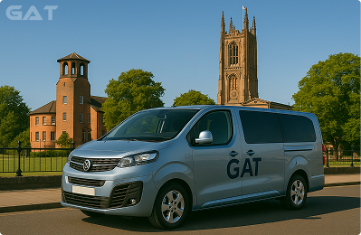 Taxi from Gatwick Airport to Derby city centre