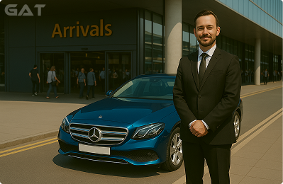 Derby Minicab Meet & greet included at both Gatwick North and South terminals