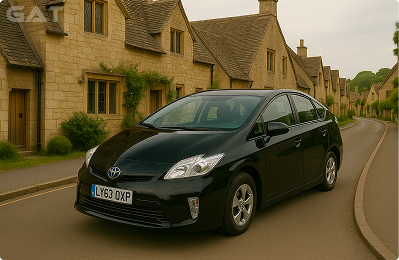 Taxi from Gatwick Airport to the Cotswolds countryside