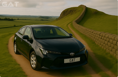Taxi from Gatwick Airport to Hadrian’s Wall UK