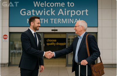 Meet & greet service at Gatwick terminals