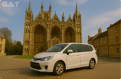 Taxi from Gatwick Airport to Peterborough city centre