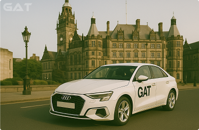 Taxi from Gatwick Airport to Sheffield city centre and university