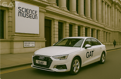 Taxi from Gatwick Airport to Science Museum London