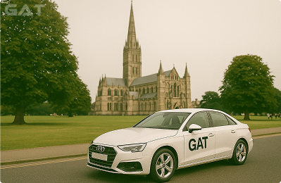 Taxi from Gatwick Airport to Salisbury city and cathedral
