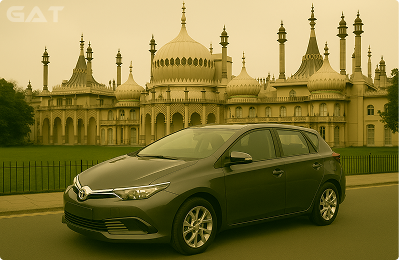 Taxi from Stansted Airport to Brighton seafront
