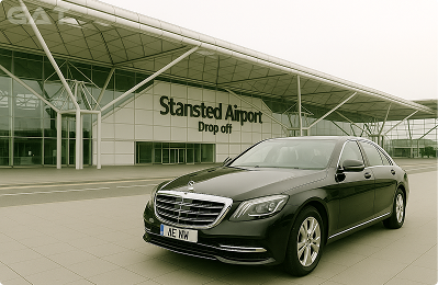 Taxi from Stansted Airport to Wolverhampton city