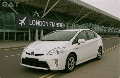 Taxi from Stansted Airport to Wakefield West Yorkshire