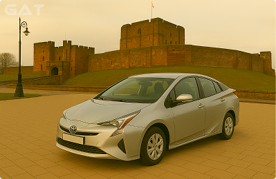 Taxi from Stansted Airport to Carlisle city centre - Global Airport Taxi