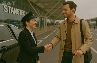 Taxi from Stansted Airport to Durham Colleges - 24/7 Availability - Meet & Greet