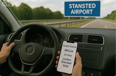 Taxi from Stansted Airport to Ely - 24/7 Availability - Meet & Greet