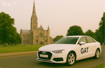 Taxi from Stansted Airport to Salisbury Cathedral Wiltshire