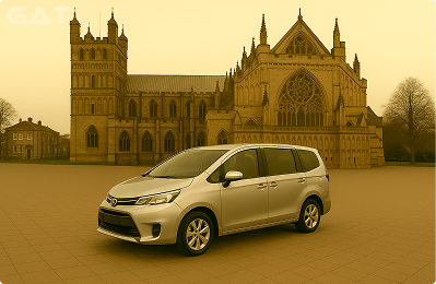 Taxi from Stansted Airport to Exeter Devon