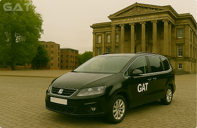 Taxi from Stansted Airport to Preston city centre