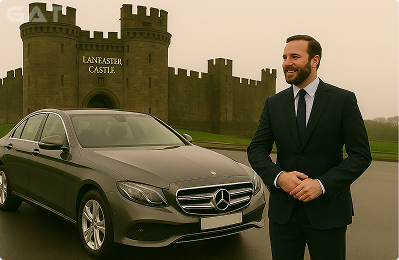 Taxi from Stansted Airport to Lancaster - 24/7 Availability - Meet & Greet