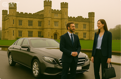 Taxi from Stansted Airport to Leeds Castle - 24/7 Availability - Meet & Greet