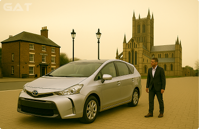 Taxi from Stansted Airport to Lincoln Cathedral City