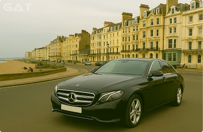Taxi from Luton Airport to Brighton seafront