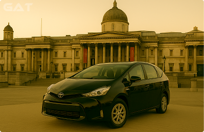 Taxi from Stansted Airport to National Gallery London - Private Car Service