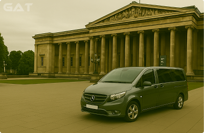 Taxi from Luton Airport to British Museum London