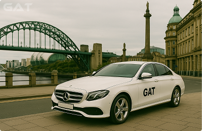 Taxi from Stansted Airport to Newcastle upon Tyne