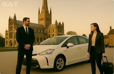 Taxi from Stansted Airport to Norwich city centre