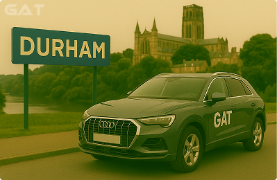 Taxi from Luton Airport to Durham Cathedral