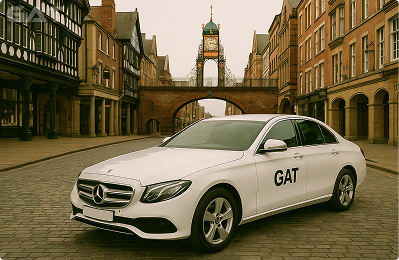 Taxi from Luton Airport to Chester city centre