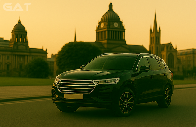 Taxi from Luton Airport to Leeds city centre