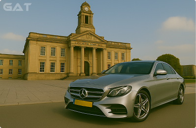 Taxi from Luton Airport to Lancaster city centre