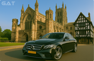 Taxi from Luton Airport to Hereford Cathedral