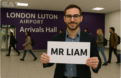 Taxi from Luton Airport to Worcester - 24/7 Availability - Meet & Greet